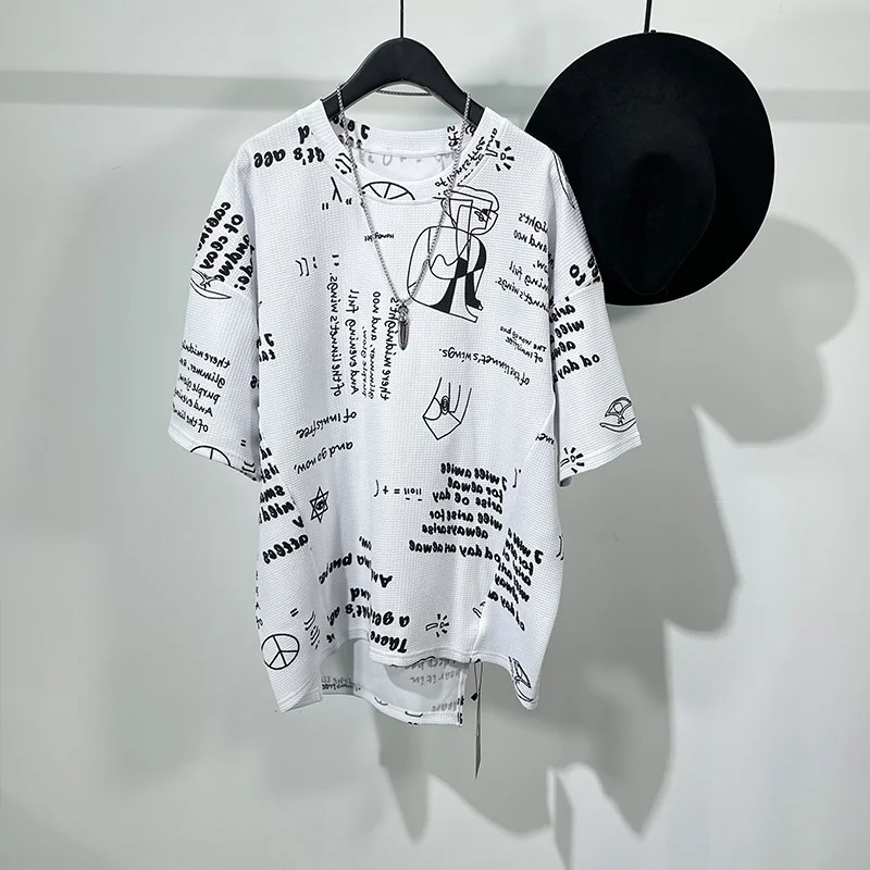 

Футболка Seak Мужская/Женская однотонная в стиле хип-хоп