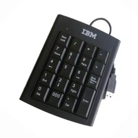 usb wired numeric keypad digital keyboard 19 keys low noise laptop notebook slim mini number pad