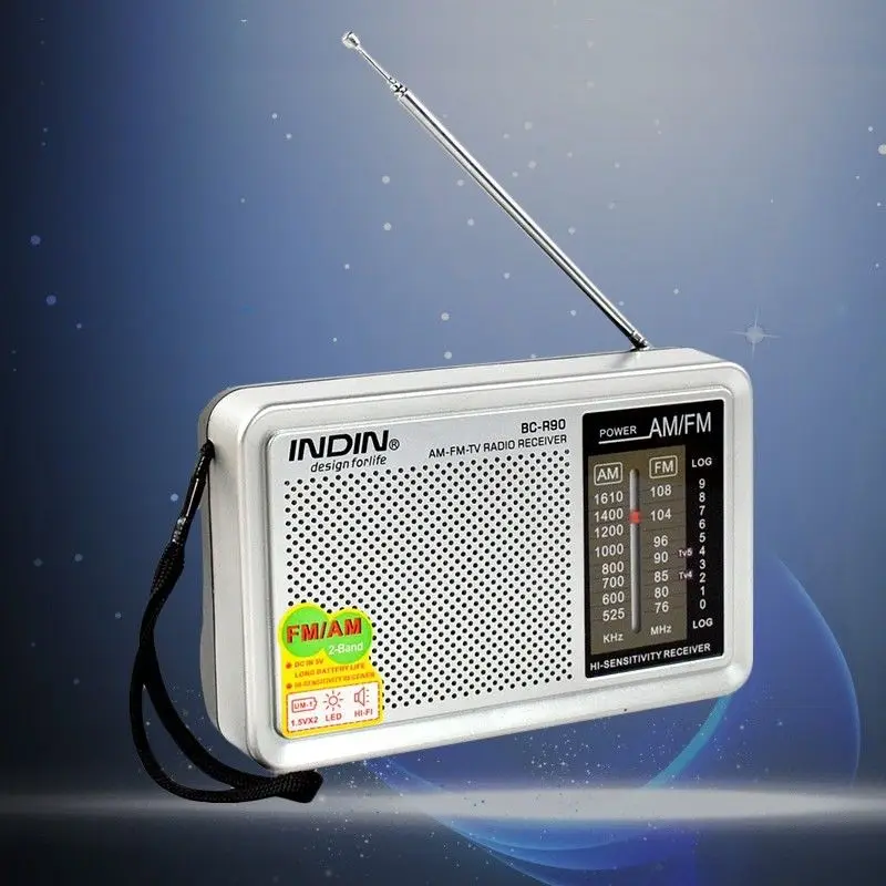 Портативный AM FM радио Ретро винтажный встроенный динамик Карманный многоцелевой коротковолновой приемник R90 для пожилых людей высокого качества Radyo