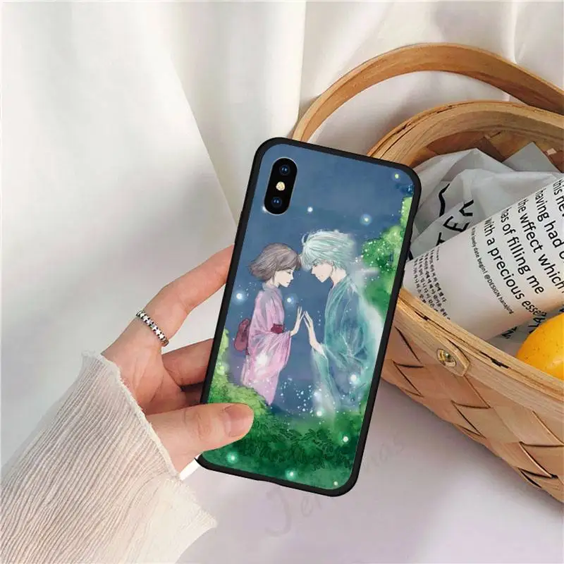 

Japan anime hotarubi no mori e Phone Case for iPhone 11 12 pro XS MAX 8 7 6 6S Plus X 5S SE 2020 XR