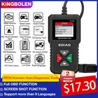 Диагностический сканер EDIAG OBD2 EOBD, диагностический прибор с полным сканированием двигателя, PK ELM327