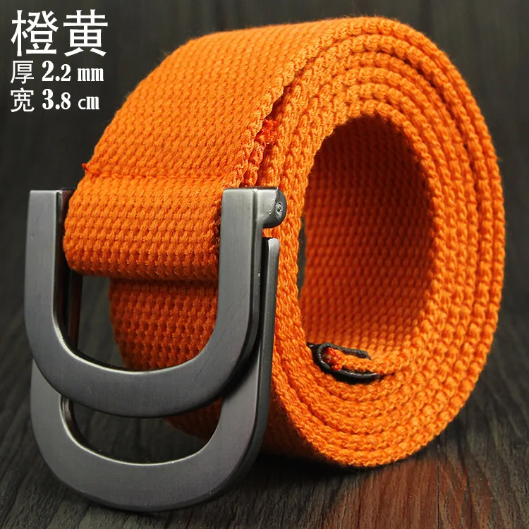 Универсальный тканевый ремень унисекс вязаный Повседневный для брюк (11 цветов 110