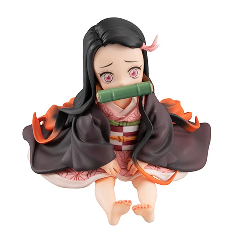 

6.5CM Demon Slayer Kimetsu No Yaiba Kamado Nezuko Action Figure PVC Collection Model Toys Soldier Finished Product 1/6 Japan