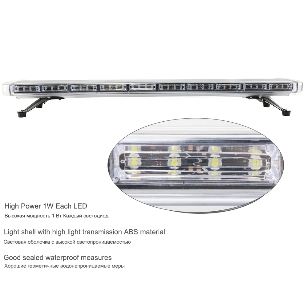 12V/24V 30 &quotдо 72&quot автомобиль грузовик полиции светодиодный мерцающий светильник