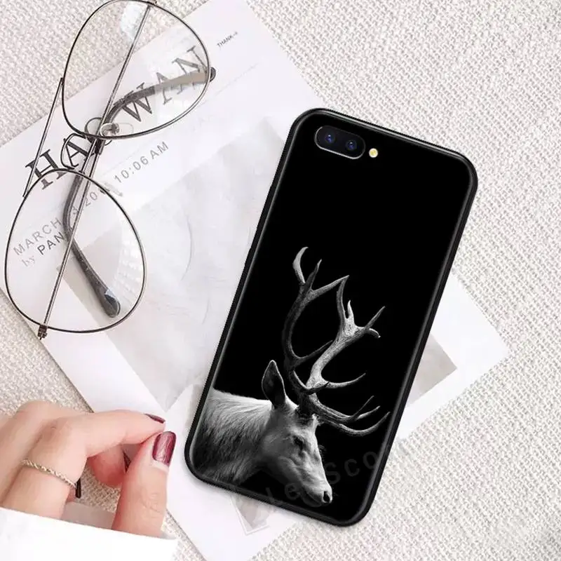 

animal elephant tiger deer Phone Case For OPPO R9 R11 R15 R17 RENO Realme S PLUS Normal 2z 3 5 C2 pro