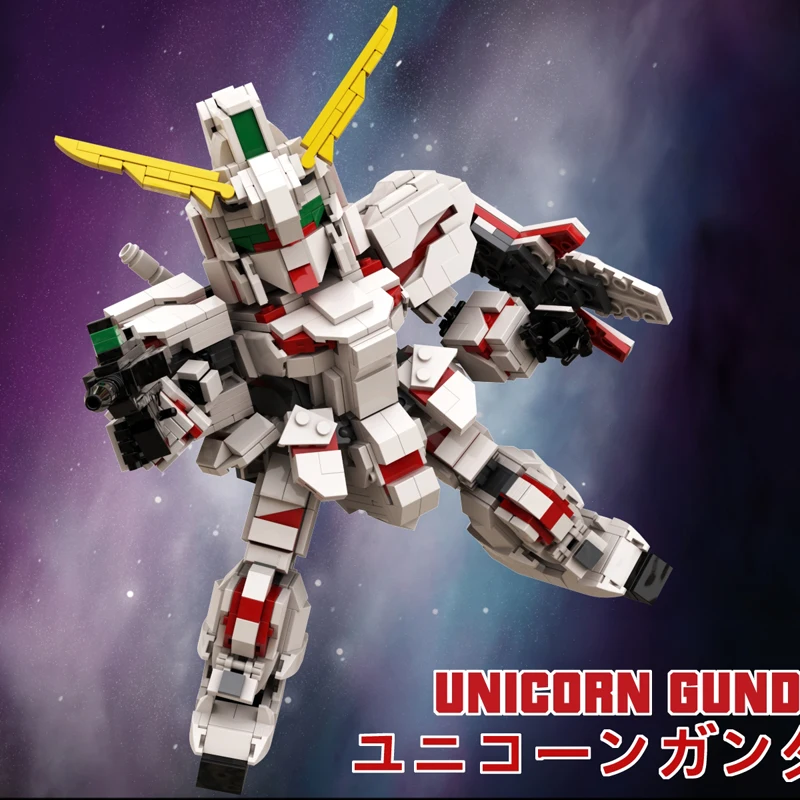 Оригинальные строительные блоки для самостоятельной сборки модель SD единорог