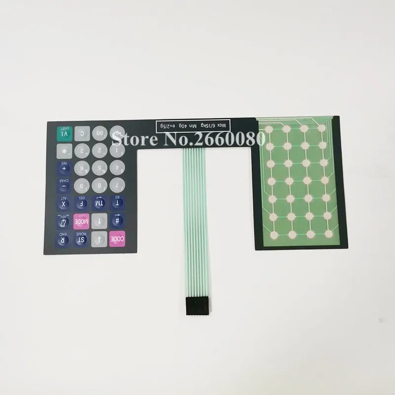 20 шт./лот METTLER Toledo 3600 пленка для клавиатуры английская Versio Mettler Tiger 8442 P8442 3650 3680 весы