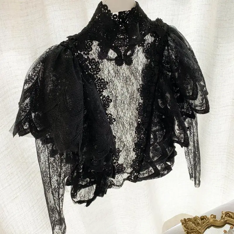 2019 новые модные женские осенние кружевные блузки рубашки |