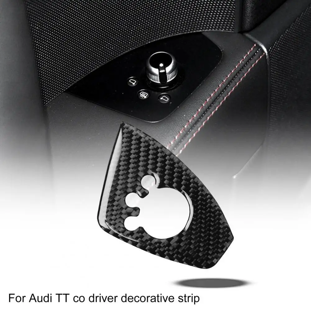 

Switch Button Sticker Cute Palm Shape Carbon Fiber Decorative Left Switch Button Sticker for Audi 2008-2014 TT 8n 8J MK123 TTRS
