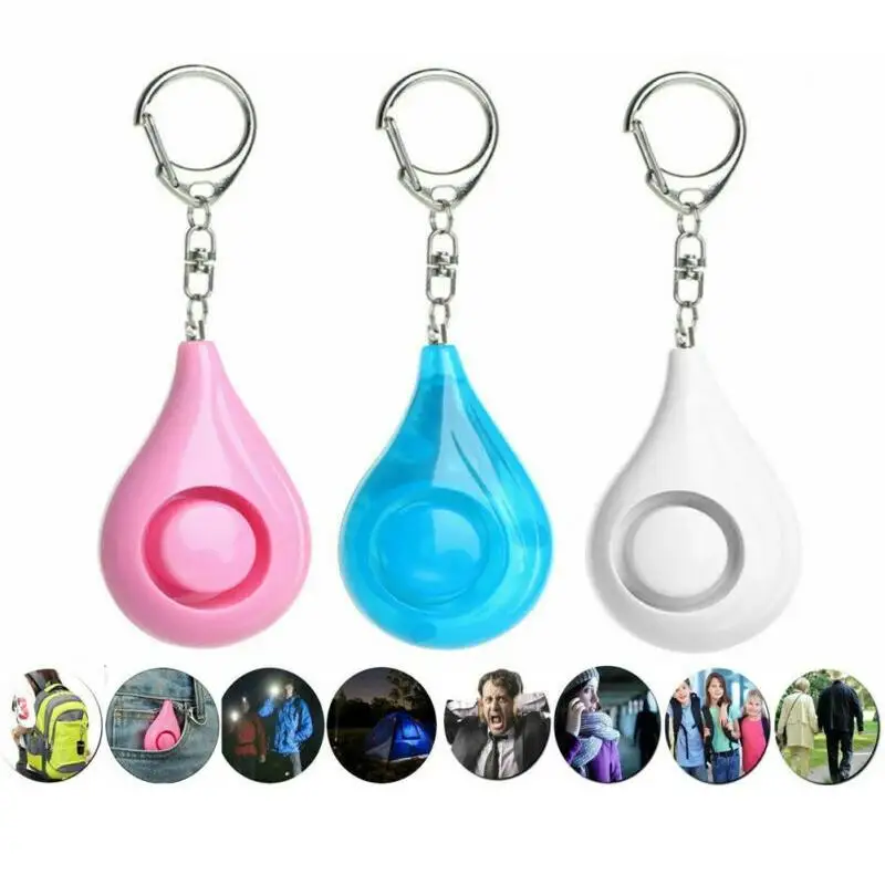 

Personal Alarm 130db Personal Security Alarms Keychain with Batteries Included for Women Children and Elders DJA88