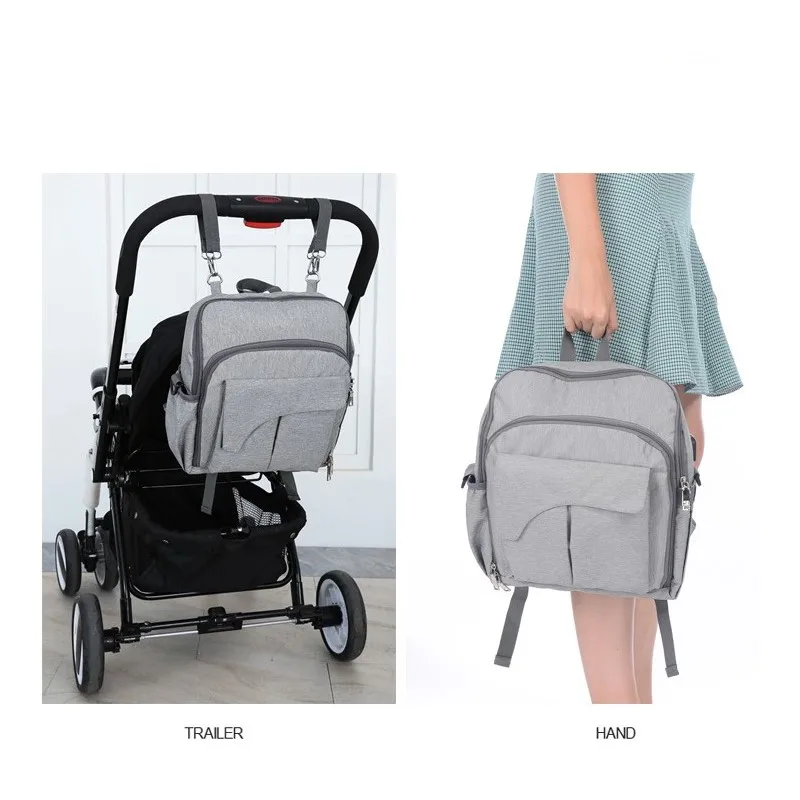 

Mommy Diaper Bags Mother Large Capacity Travel Nappy Backpacks With Changing Mat Convenient Baby Nursing Bags Baby Care Stuff