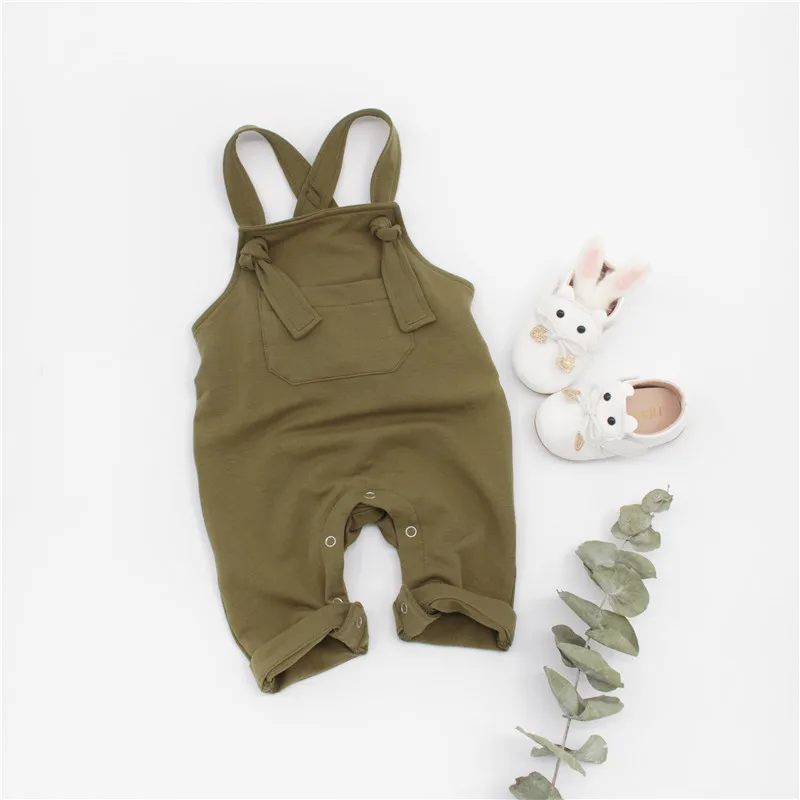 Милый Осенний комбинезон для маленьких мальчиков с леопардовым принтом и