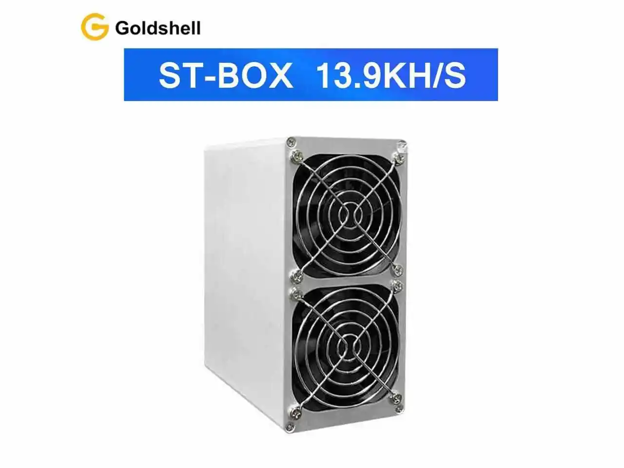 

Goldshell ST-BOX 13.9KH/S 61W Star Coin Miner Home Riching Minner(without Power)
