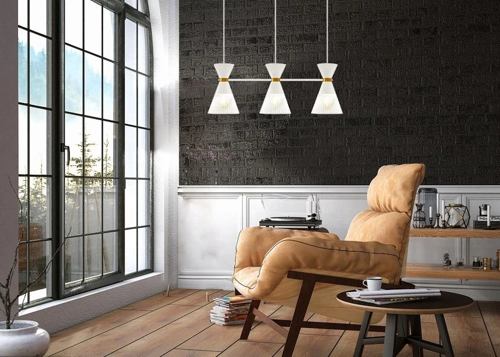 Современный металлический декоративный светодиодный светильник для гостиной