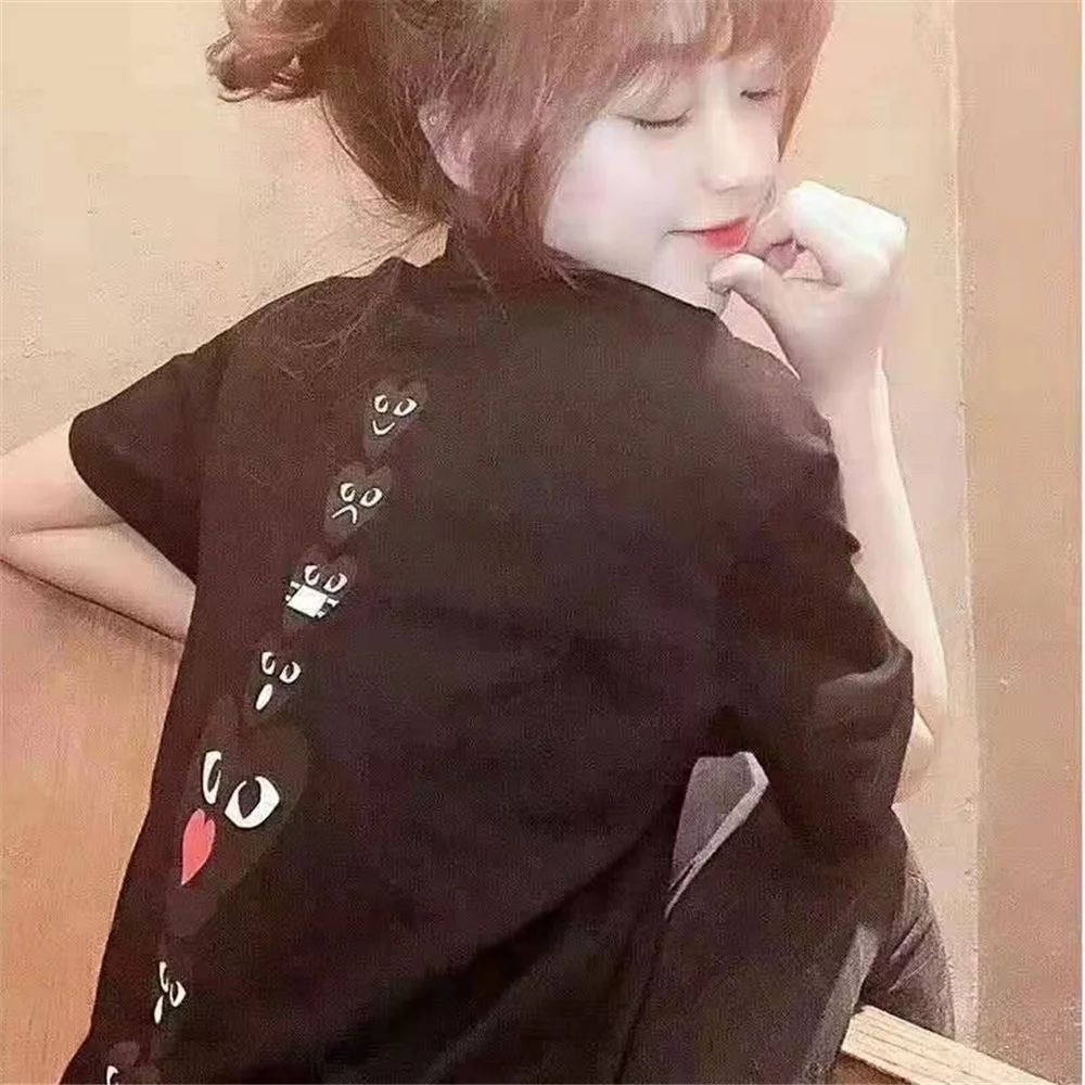 

Новинка 2021, летняя мужская и женская футболка с коротким рукавом и принтом, большие ярды, свободная футболка, сексуальные топы