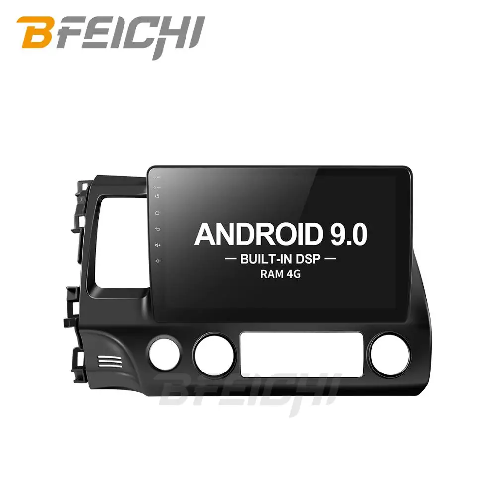 Автомобильный dvd gps плеер для honda civic 2006 2011 с радио навигацией поддержка