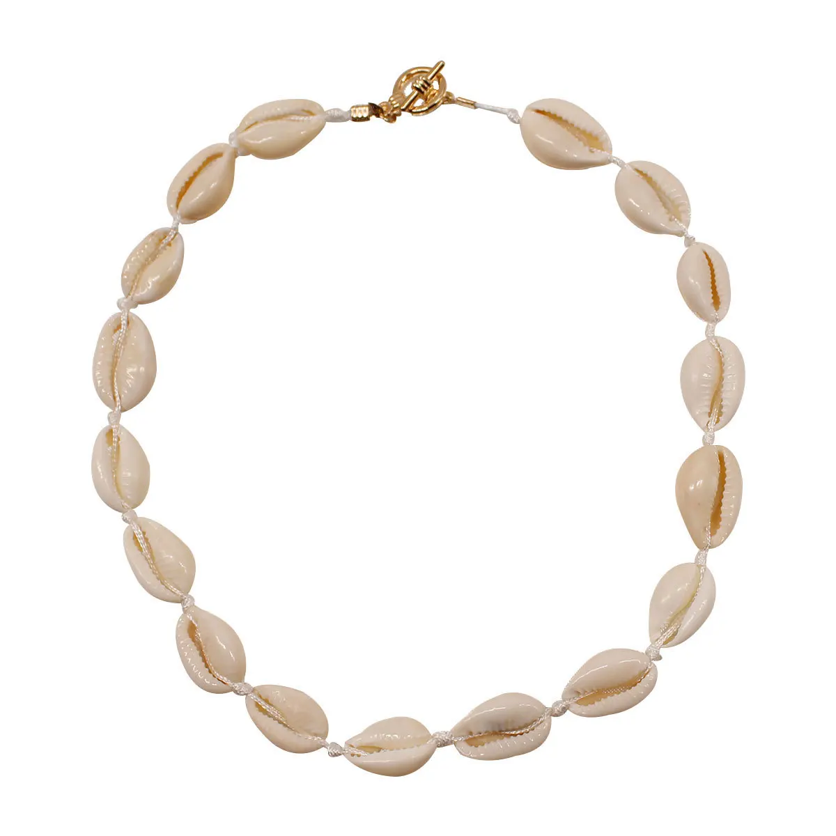 Летние модные аксессуары богемное ожерелье в виде ракушки женское творчество