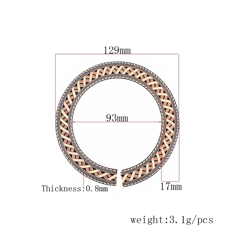 Классическая гитара деревянная инкрустация саундхол розетка внутренний диаметр