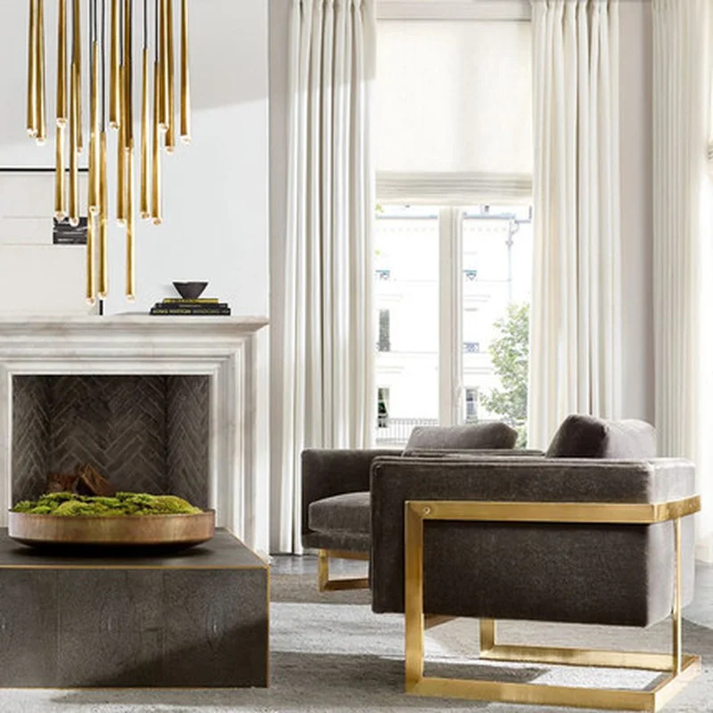 Американский роскошный медный провод для люстры подвесная люстра освещение RH