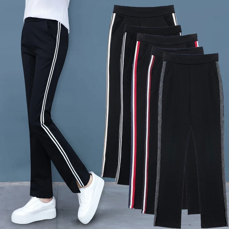 Брюки женские прямые с завышенной талией демисезонные 2020 | Женская одежда