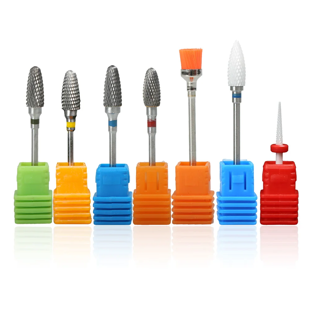 1 шт. керамический сверло для ногтей электрических маникюрных сверл Фрезерный