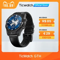 ticwatch pro s 1gb ram smartwatch dual display ip68 waterproof watches nfc sleep tracking 24h heart rate monitor mens watch