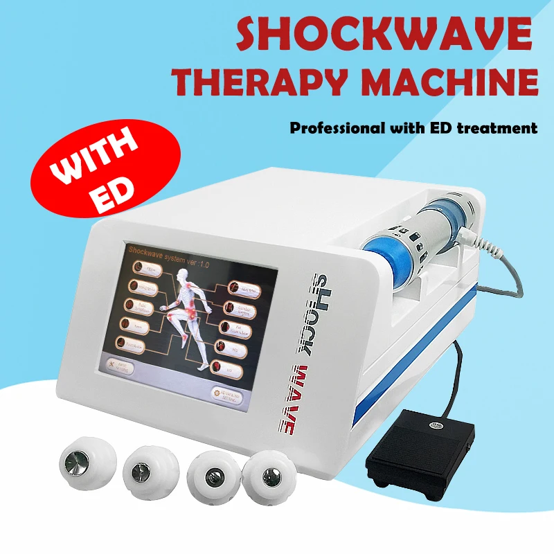 5 передатчик Профессиональный Shockwave физиотерапия для эрекции дисфункции