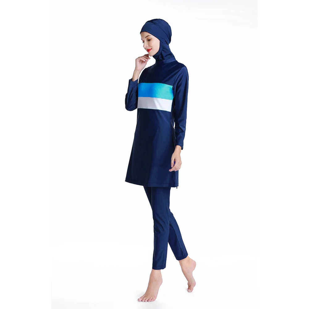 Новости для женщин длинные мусульманка хиджаб полное покрытие купальные костюмы