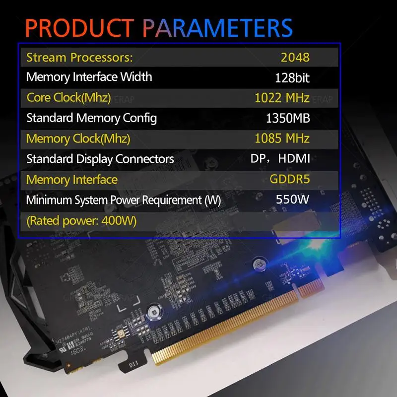 

High-end GTX750ti 2gb Ddr5 128bit Pcie Desktop Computer Graphics Card For Desktop PC For HDMI Interface