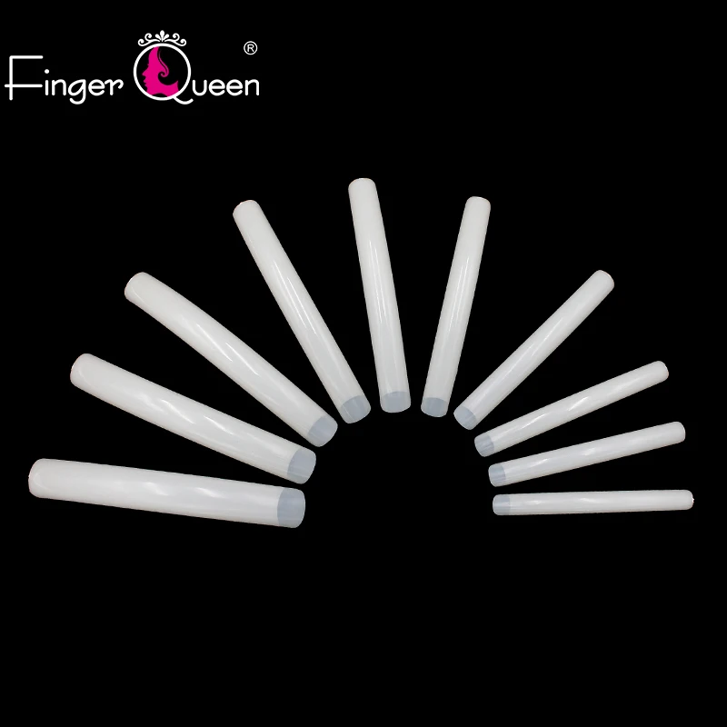 Fingerqueen 100 шт Искусственные ногти длинные балерина наполовину Французский