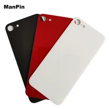 2Pcs/lot For iPhone SE2 Back Glass LCD Screen Broken Battery Back Cover Door Big Hole Replace Spart Parts Mobile Phone Repair