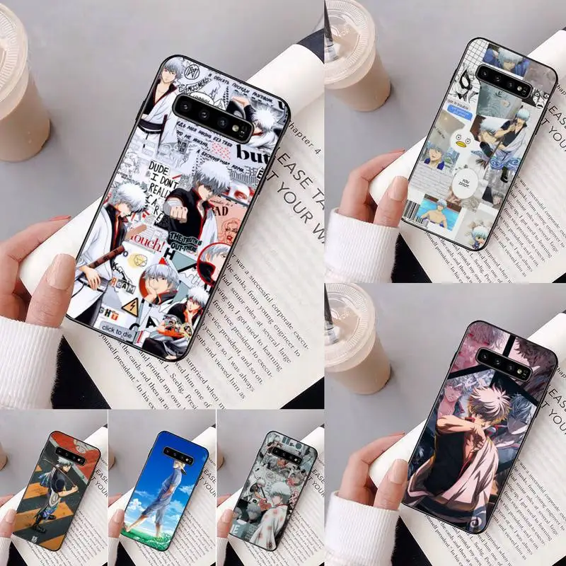 

GINTAMA Phone Case For Samsung Galaxy S20lite S21 ULTRA S9 S10 s20 Plus S6 S7 edge Capa