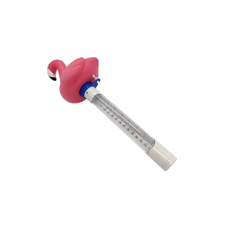 

Swimming Pool Thermometer Water Thermometer Cartoon Flamingo Shape Thermometer With String Swimming Pool Hot Spring Spa Bathtub