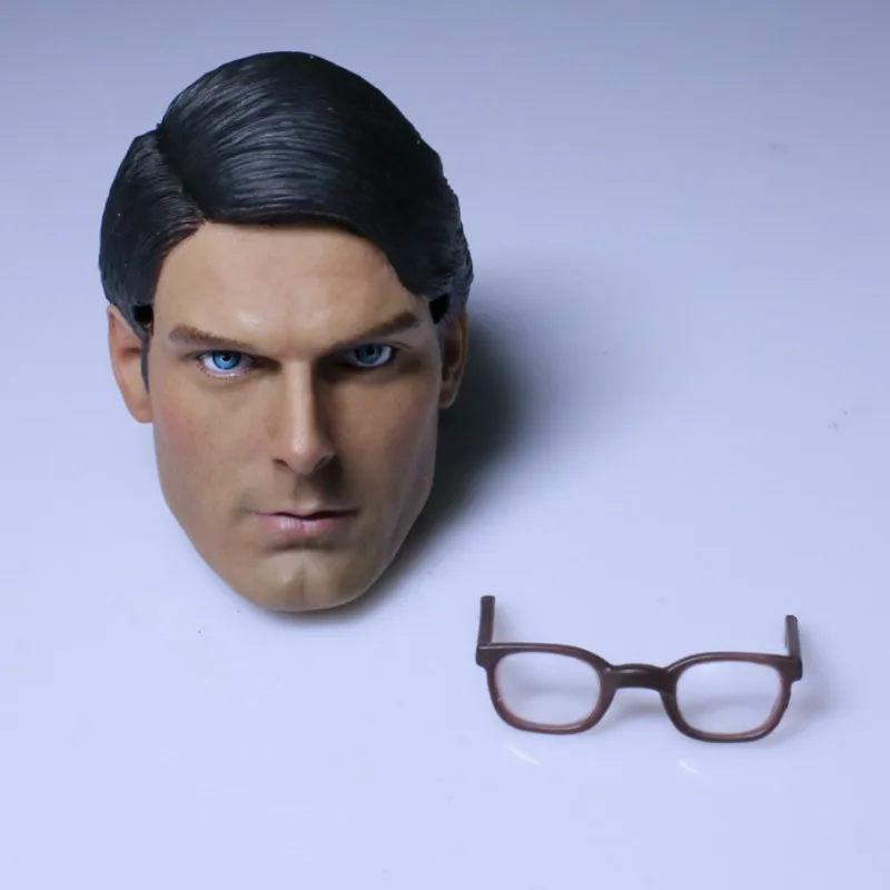 ESTARTEK 1/6 Супермен голова лепить с очками 1978 для 1" Коллекционная Фигурка DIY