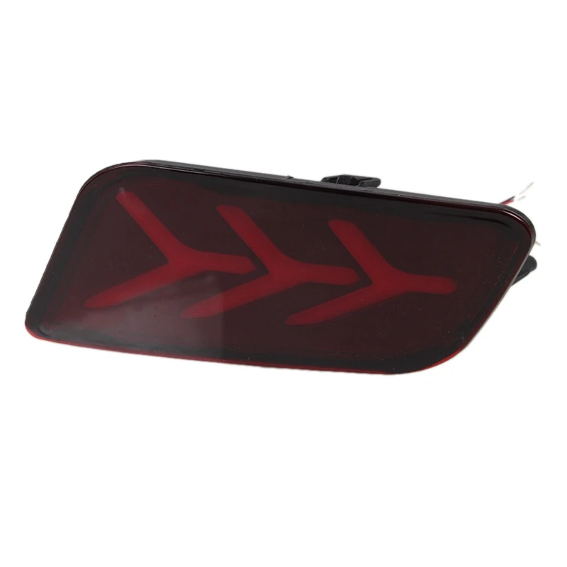 

Fits-For-2016-2018-Ford-Explorer-Red-LED-Tail-Lights-LED-Brake-Lamp-Black-Lens