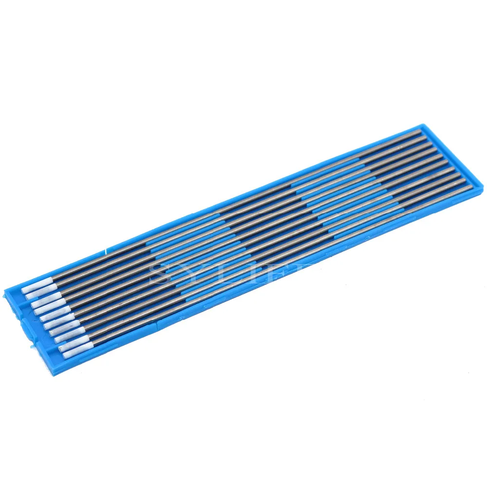 10 x WZ8 Zirconiated сварки Вольфрам электрод белый наконечник 5/64 &quotx 6&quot Чехол|electrode