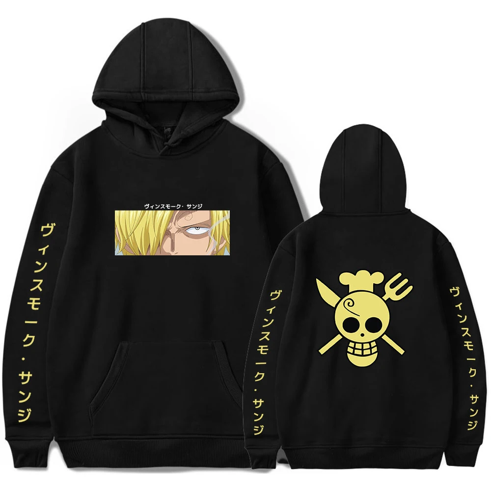 

Мужская толстовка с капюшоном Vinsmoke Sanji, с принтом в стиле аниме, 2021