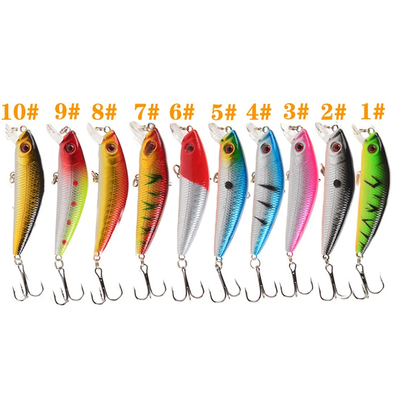 Рыбная приманка вобблер Crankbait 3D реалистичные глаза жесткая свимбейт жёсткий