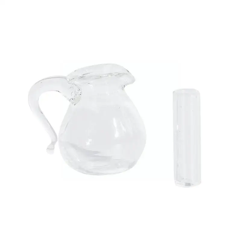 

1:12 Dollhouse Simulation Model Mini Type The Best Productsglass Decoration Can Water For Children Cold Handmade Bottle C6H4