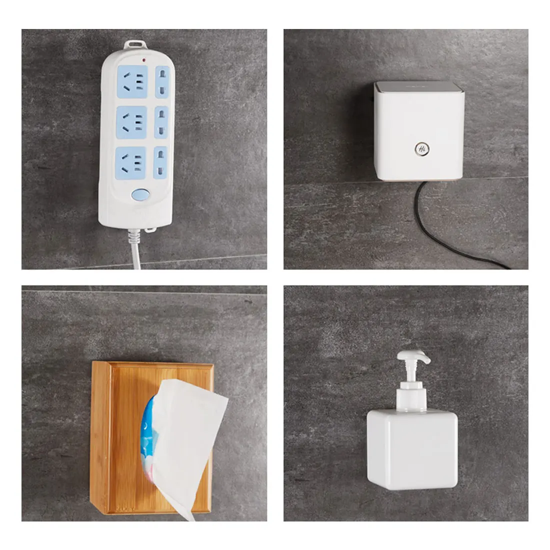 

Double-Sided Adhesive Wall Hooks Hanger Strong Transparent Hooks Suction Cup Sucker Wall Storage Holder For Kitchen Bathroo