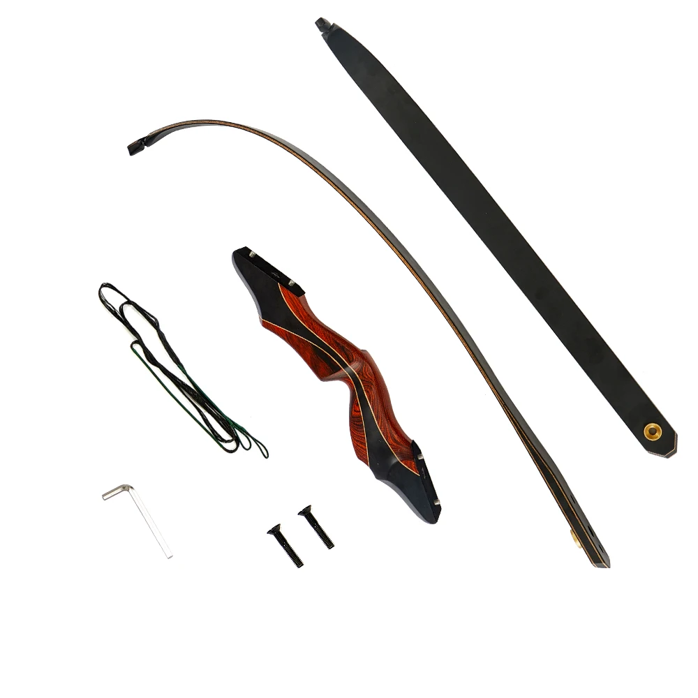 

2020 Toparchery Outdoor Recurve Bow For Hunting Shooting Adult Take Down Bow for Practice Archery Target Sports Shooting Bow