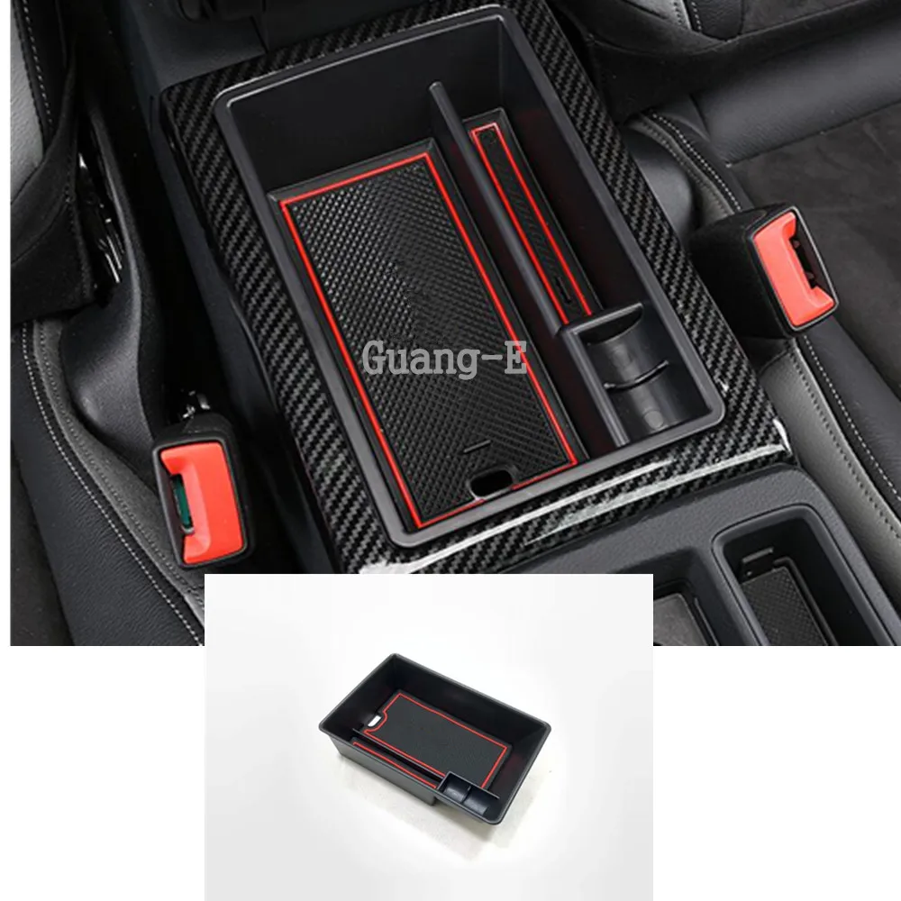 

Автомобильная внутренняя пластиковая отделка для хранения, контейнер, центральная консоль, подлокотник рамы для Audi Q3 (F3)2018 2019 2020 2021