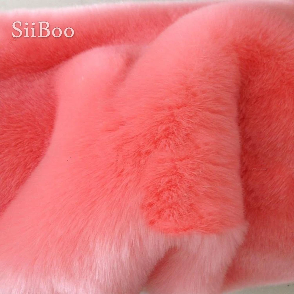 1 шт. плюшевая ткань из искусственного лисьего меха 4 см 170x50 см|fox fur fabric|fur fabricfur cloth | - Фото №1