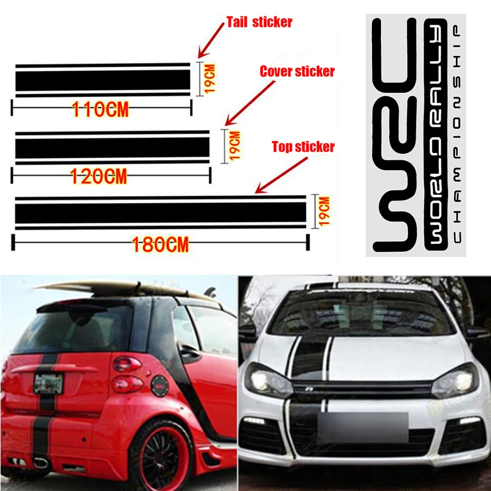 

Hot Sale Car Exterior Stickers Decal For Cover Roof Trunk Door Car Accessories Wholesale CSV