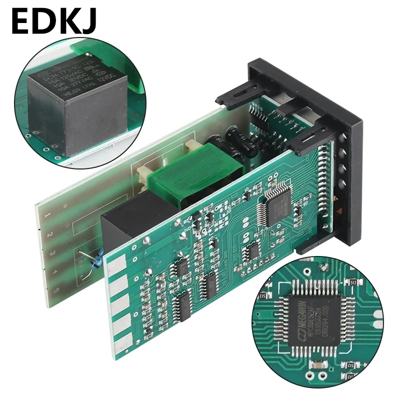 

1set REX-C100 Thermostat RKC PID Digital intelligent Industrial temperature controller 220V/40A RELAY SSR Relay output