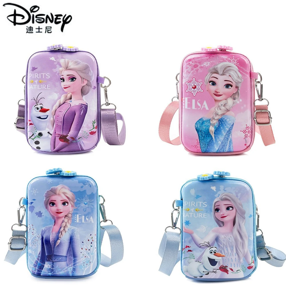 Замороженная Детская сумка через плечо, Женская милая сумка-мессенджер принцессы с сокровищами, сумка на плечо для телефона Aisha