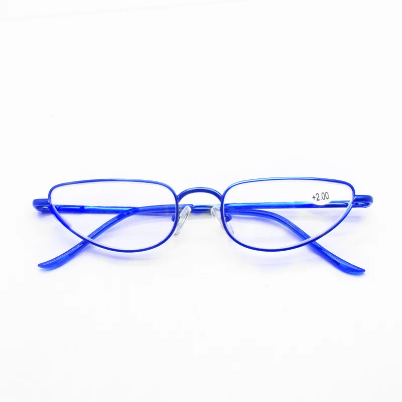 Кошачий глаз очки для чтения женщин и мужчин металлический Полный каркас
