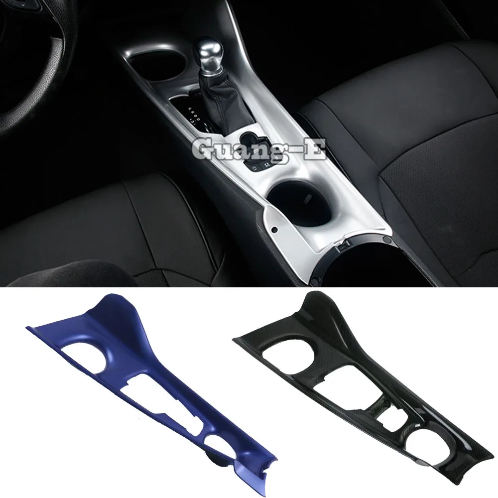

Car Sticker ABS Chrome Inside Middle Shift Stall Paddles Cup Switch Frame Lamp Trim For Toyota C-HR CHR 2017 2018 2019 2020 2021