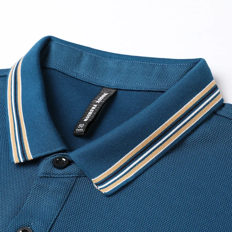 

Spring and autumn new long sleeve T-shirt with loose embroidery body polo shirt