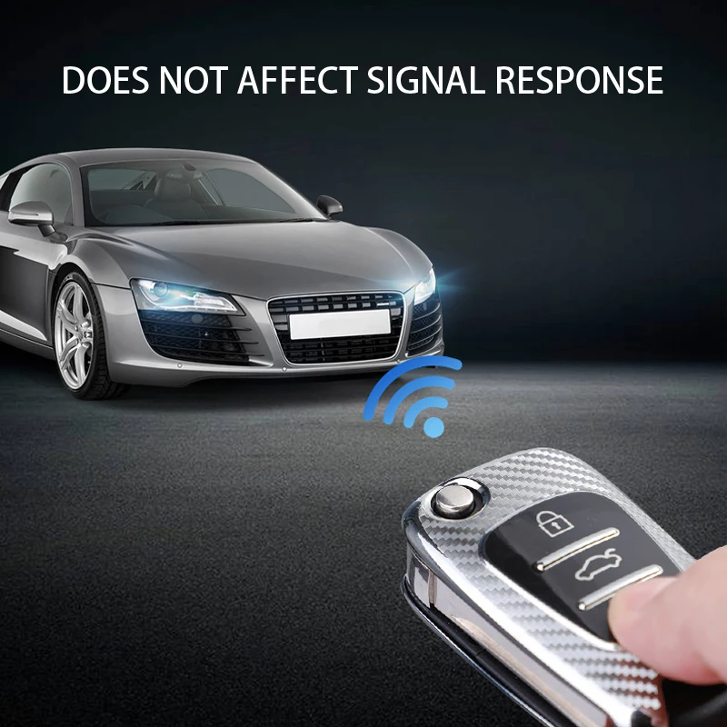 Чехол для автомобильных ключей из мягкого углеродного волокна чехол KIA Rio K2 K3 K5